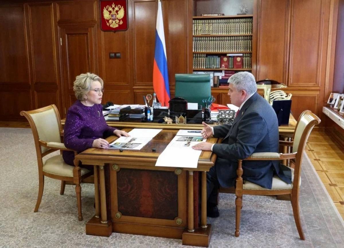 Валентина Матвиенко отметила хорошую динамику развития Новгородской области